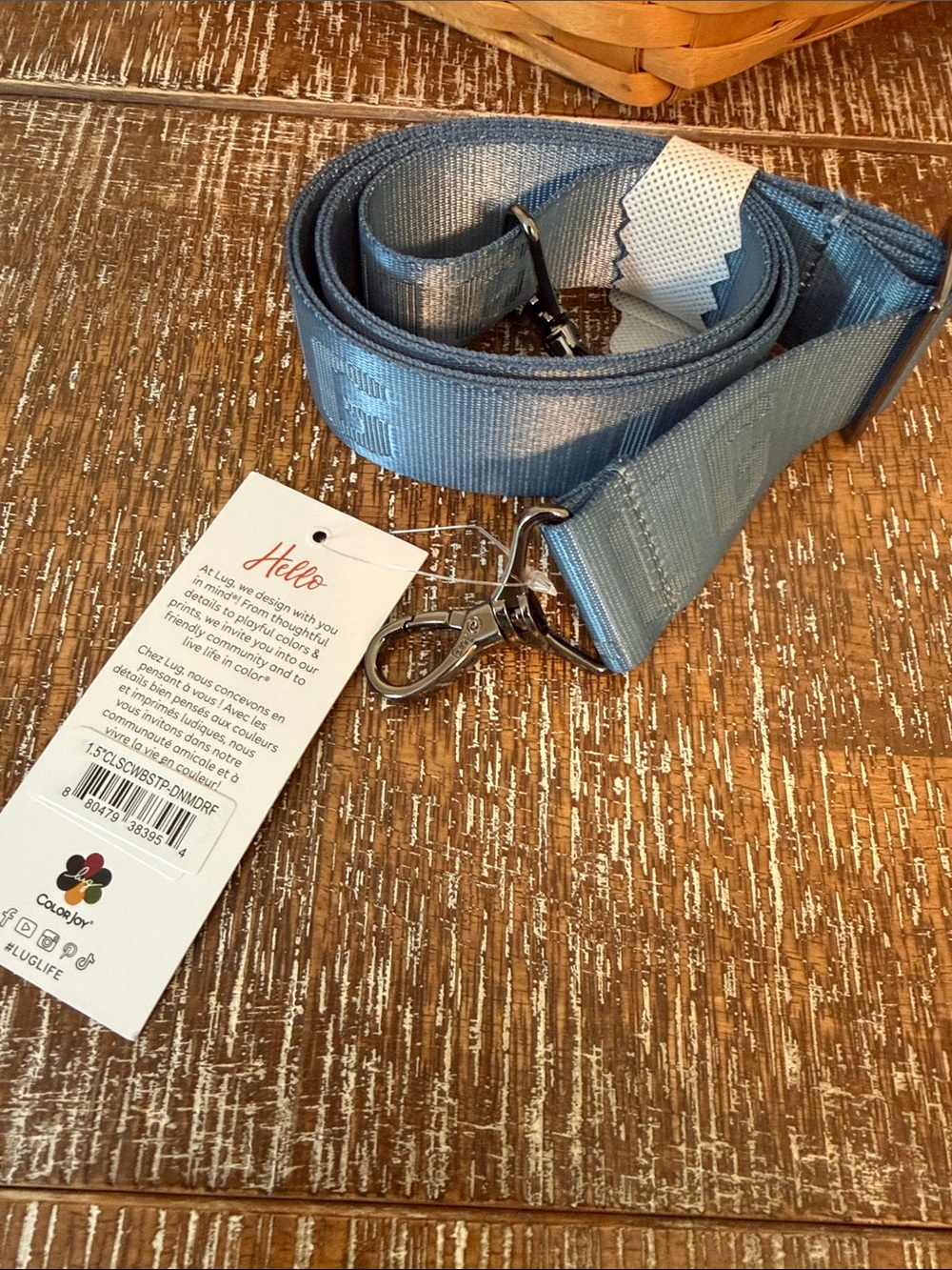lug Denim Drift Adjustable Bag Strap
